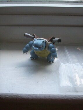 Blastoise Pokemon Monster 2" Authentic Tomy Collection Blue PVC Figure Toy